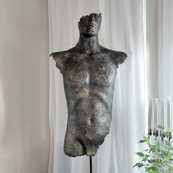 SCULPTURE/LAMP, TABLE LAMP 90 CM $ 600, FLOOR LAMP 190 CM $ 650, WALL LAMP $ 575, HE COLLECTION, CATARZYNA SKAPSKA