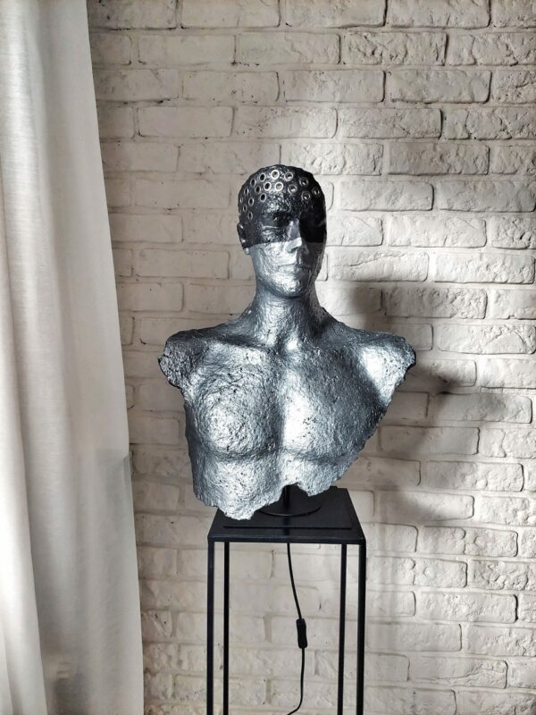 SCULPTURE/LAMP, TABLE LAMP 55 CM $ 425, FLOOR LAMP 160 CM $ 475, WALL LAMP $ 475, HIM COLLECTION, CATARZYNA SKAPSKA