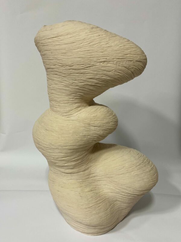 CERAMIC SCULPTURE OBJECT 1, HEIGHT 62 CM, WIDTH ABOUT 40 CM, DOROTA STAROSTA